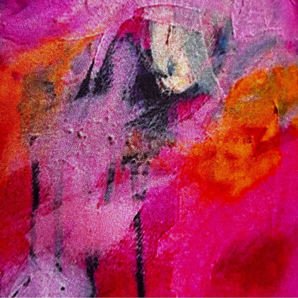 Pink and Orange Tie